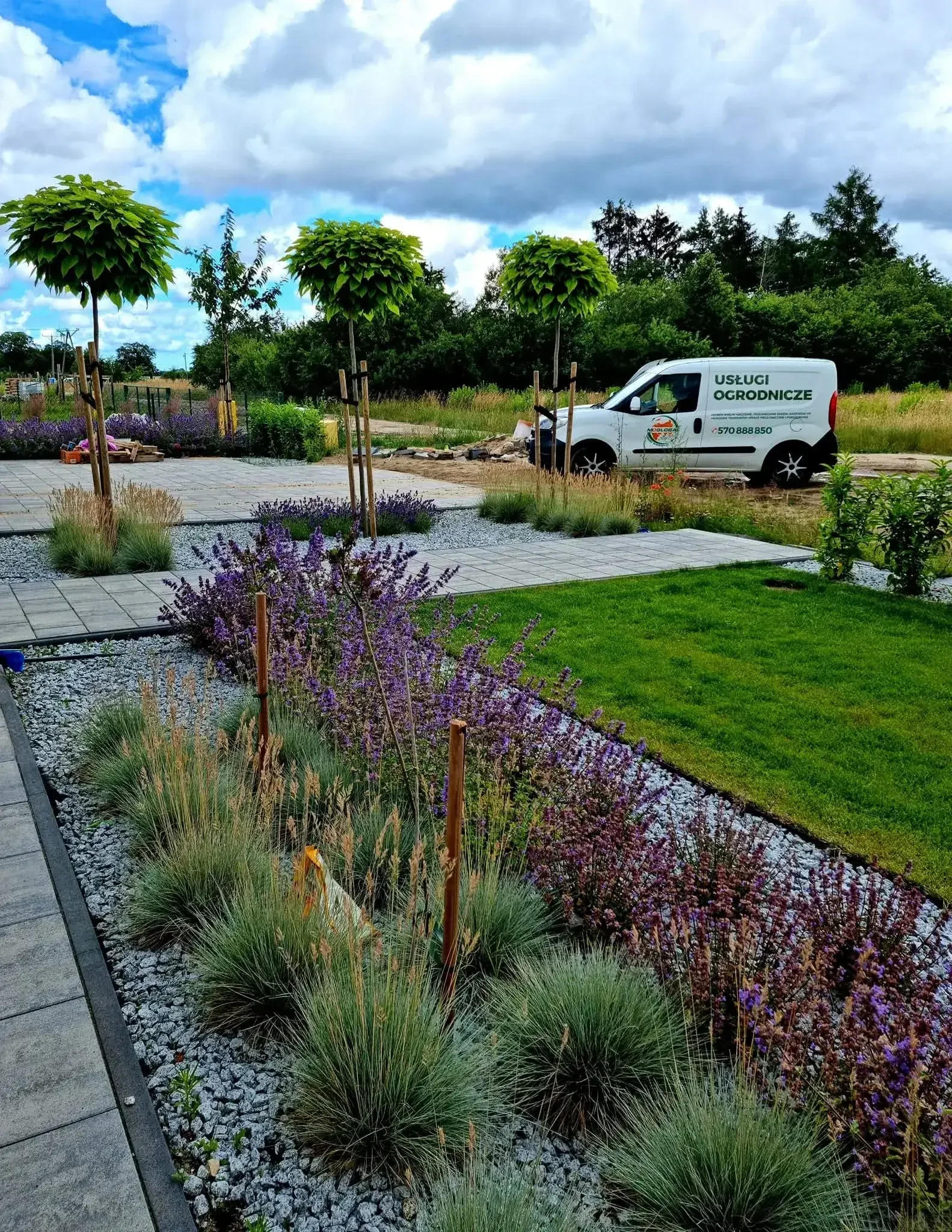 Proyecto de jardín de Md Global